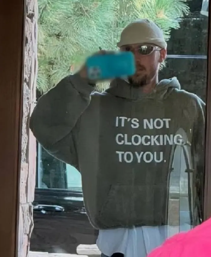 Justin Bieber It’s Not Clocking To You Hoodie