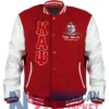 Kappa Alpha Psi Varsity Red And White Jacket