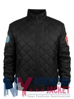 Kara Black Killmer Chicago Fire Bomber Jacket