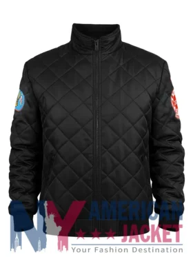 Kara Black Killmer Chicago Fire Bomber Jacket