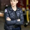 Kara Killmer Chicago Fire Black Bomber Jacket