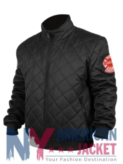 Kara Killmer Chicago Fire Bomber Black Jacket