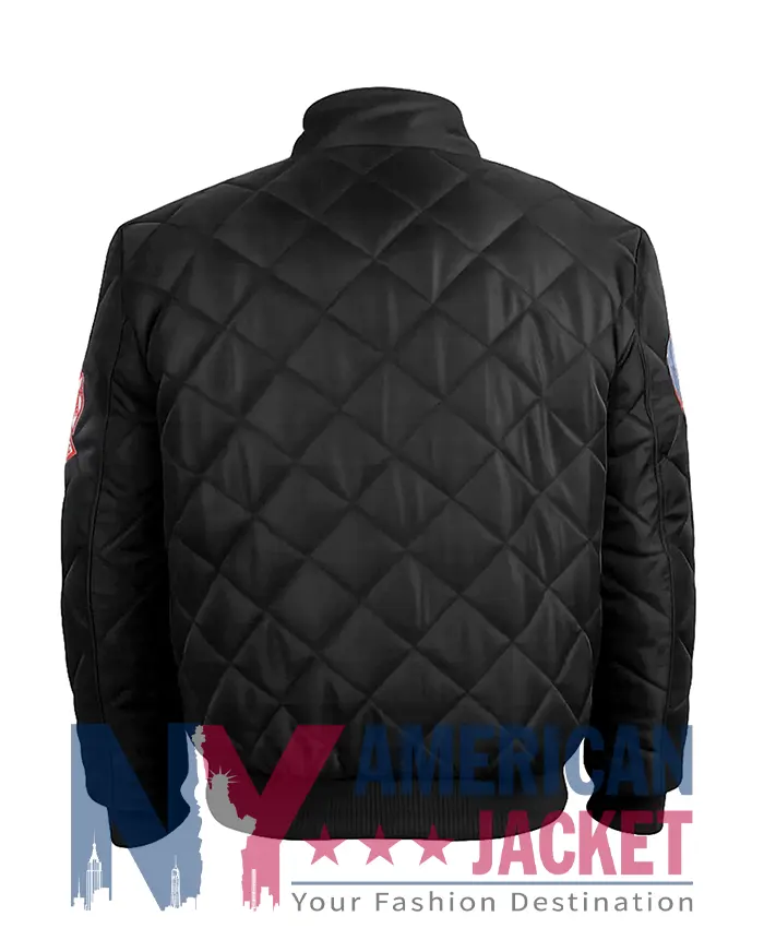 Kara Killmer Fire Chicago Bomber Black Jacket