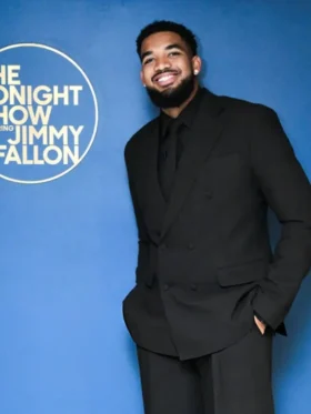 Karl-Anthony Towns The Tonight Show Starring Jimmy Fallon S12 Blazer For Men