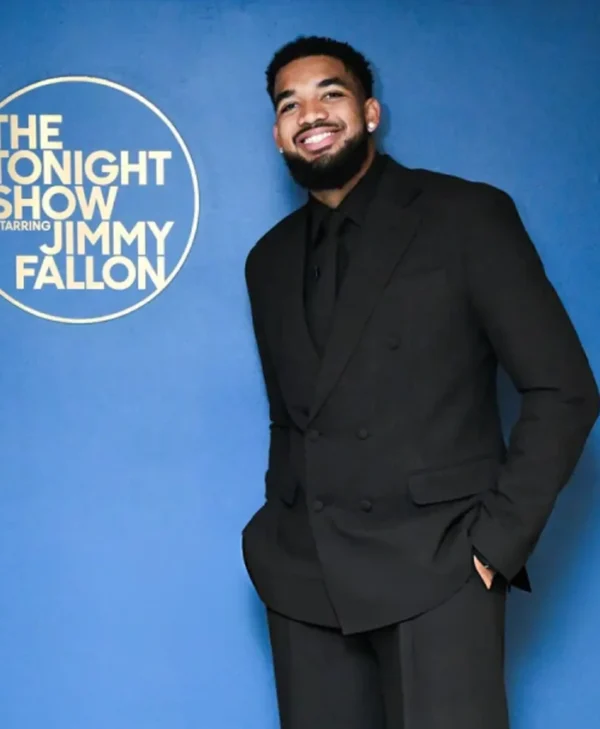 Karl-Anthony Towns The Tonight Show Starring Jimmy Fallon S12 Blazer For Men