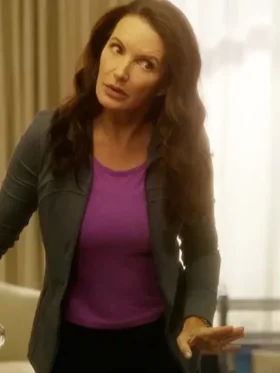 Kristin Davis And Just Like That S03 Track Jacket