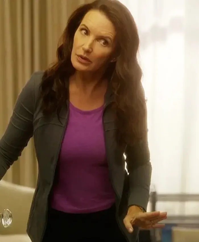 Kristin Davis And Just Like That S03 Track Jacket