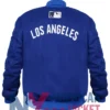 LA Dodgers Collection Dugout Royal Bomber Jacket