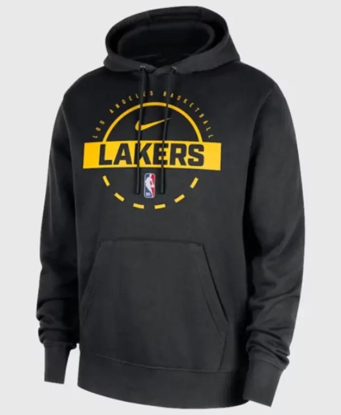 Lakers Nike 2025-26 Authentic Practice Club Hoodie