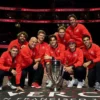 Laver Cup 2025 Team World Red Bomber Jacket For Men