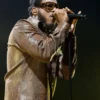 Leon Bridges Budweiser Leather Stage 2025 Jacket