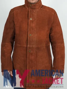 Longmire Robert Taylor Leather Trench Coat
