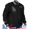Los Angeles Bomber Black Dodgers County Jacket