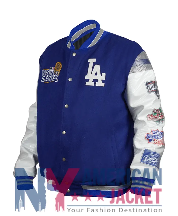 Los Angeles Dodgers Blue Championship Varsity Jacket