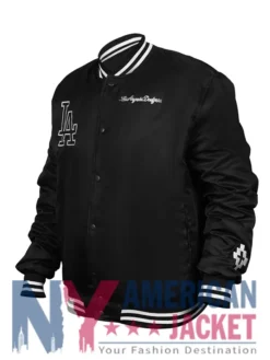 Los Angeles Dodgers County Black Bomber Jacket