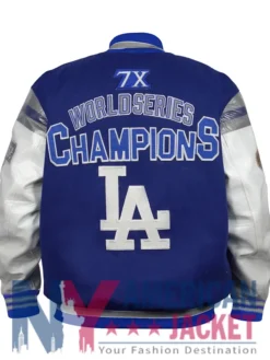 Los Angeles Dodgers Varsity Championship Blue Jacket