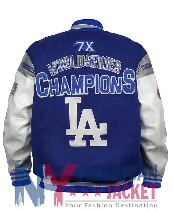 Los Angeles Dodgers Varsity Championship Blue Jacket