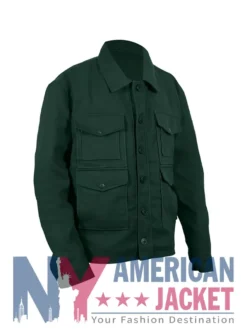 Mackinaw Green Wool Coat