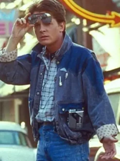 Marty Mcfly Jacket Jean