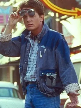 Marty Mcfly Jacket Jean