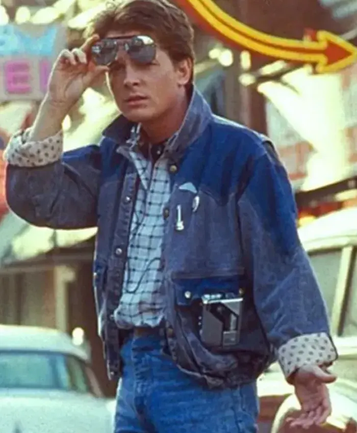 Marty Mcfly Jacket Jean