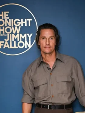 Matthew McConaughey S12 The Tonight Show Starring Jimmy Fallon Shirt For Men