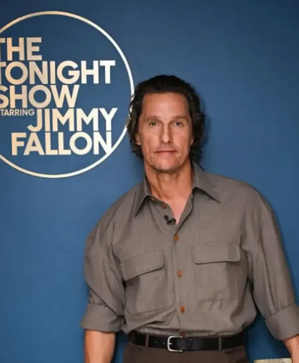 Matthew McConaughey S12 The Tonight Show Starring Jimmy Fallon Shirt For Men