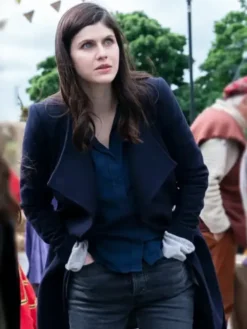 Mayfair Witches S02 Alexandra Daddario Blue Coat