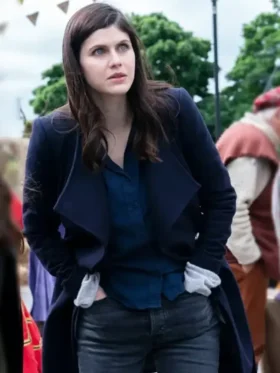 Mayfair Witches S02 Alexandra Daddario Blue Coat