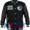 Memphis Grizzlies Black Wool Leather Varsity Jacket