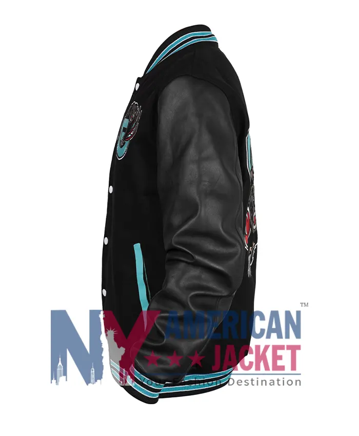 Memphis Grizzlies Varsity Jacket In Black