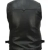 Men’s Military 10 Pockets Leather Vest