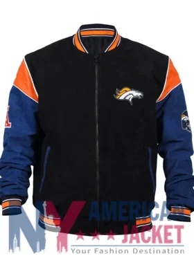 Men’s NFL Broncos Denver Suede Jacket