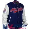 Montreal Expos Varsity Leather Wool Jacket