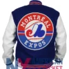 Montreal Expos Varsity Wool Leather Jacket