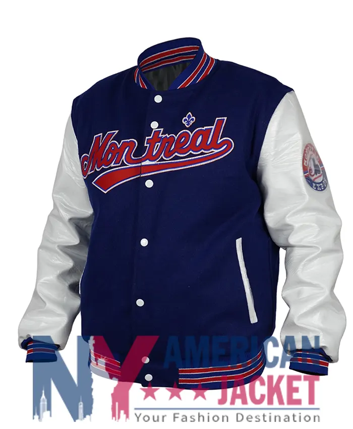 Montreal Varsity Expos Wool Leather Jacket