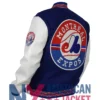 Montreal Varsity Wool Expos Leather Jacket