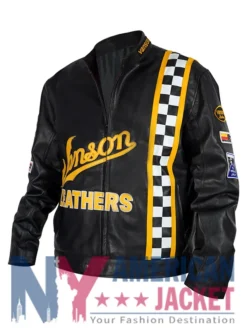 Motorcycle Vanson Black Leather Jacket