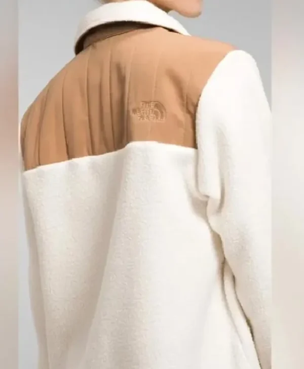 My Life With The Walter Boys Sherpa S02 White-Tan Jacket