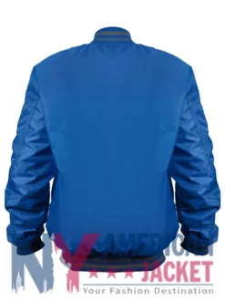 NHL San Jose Sharks Starter Blue Varsity Jacket