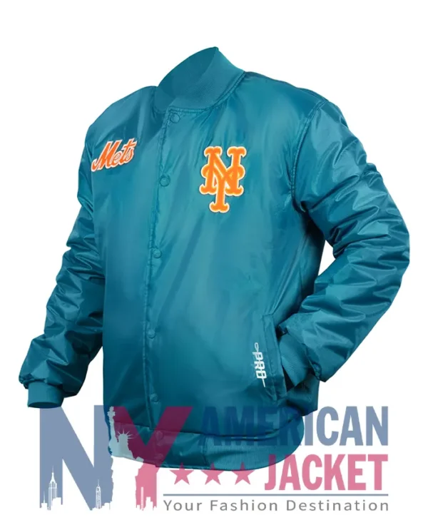 NY Mets Satin Souvenir Jacket