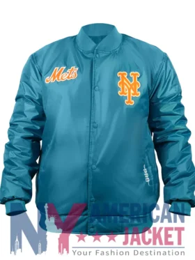 NY Mets Souvenir Satin Jacket
