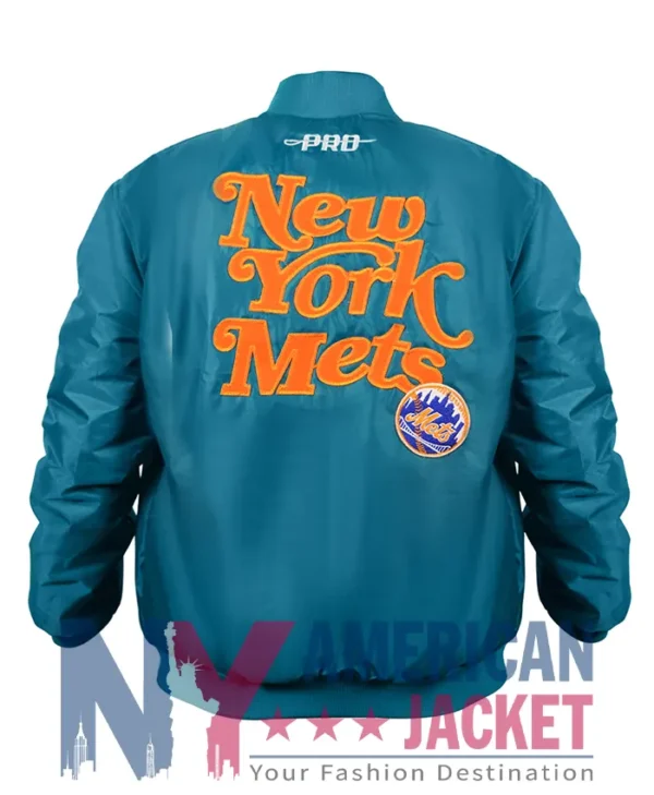 NY Satin Mets Souvenir Jacket