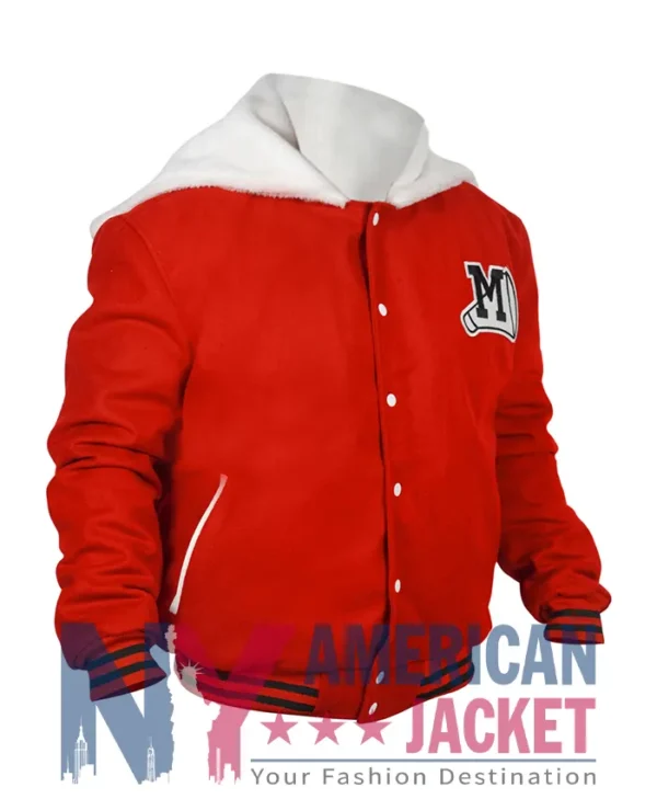 Naya Rivera Cheerios Red Glee Jacket