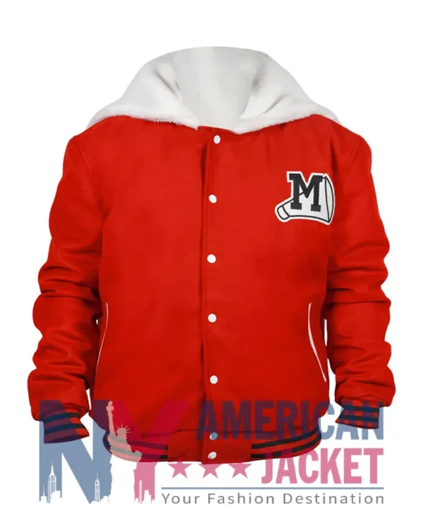 Naya Rivera Glee Cheerios Red Jacket