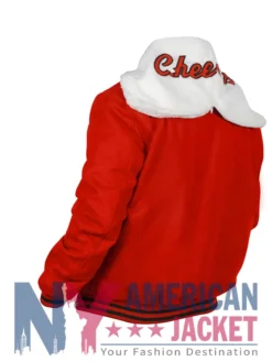 Naya Rivera Red Glee Cheerios Jacket