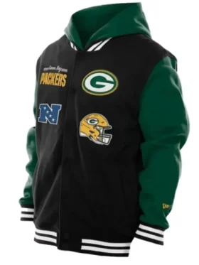 New Era Green Bay Packers Hoodie Jacket