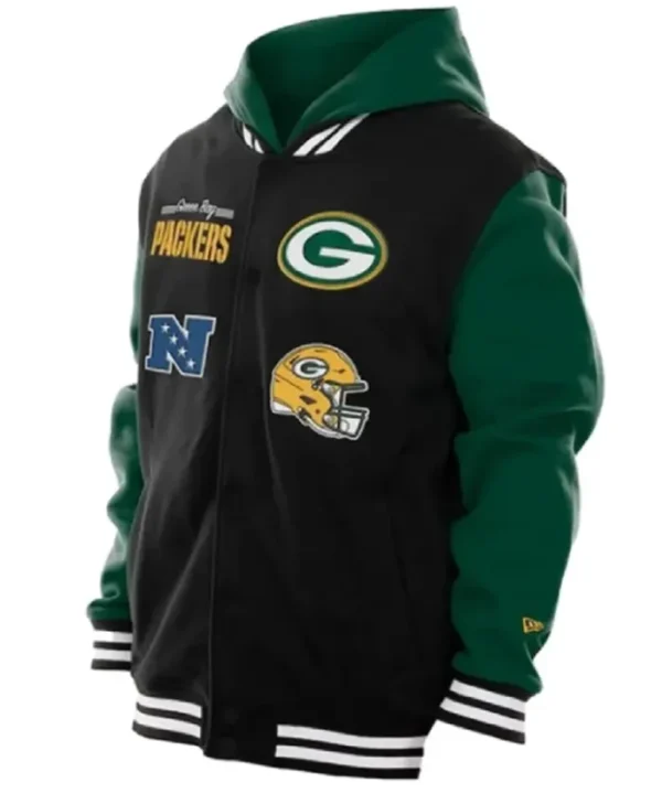 New Era Green Bay Packers Hoodie Jacket