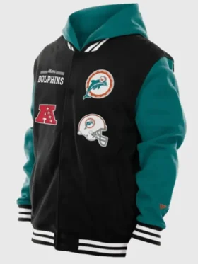 New Era Miami Dolphins Hoodie Jacket