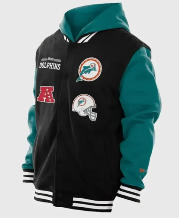 New Era Miami Dolphins Hoodie Jacket